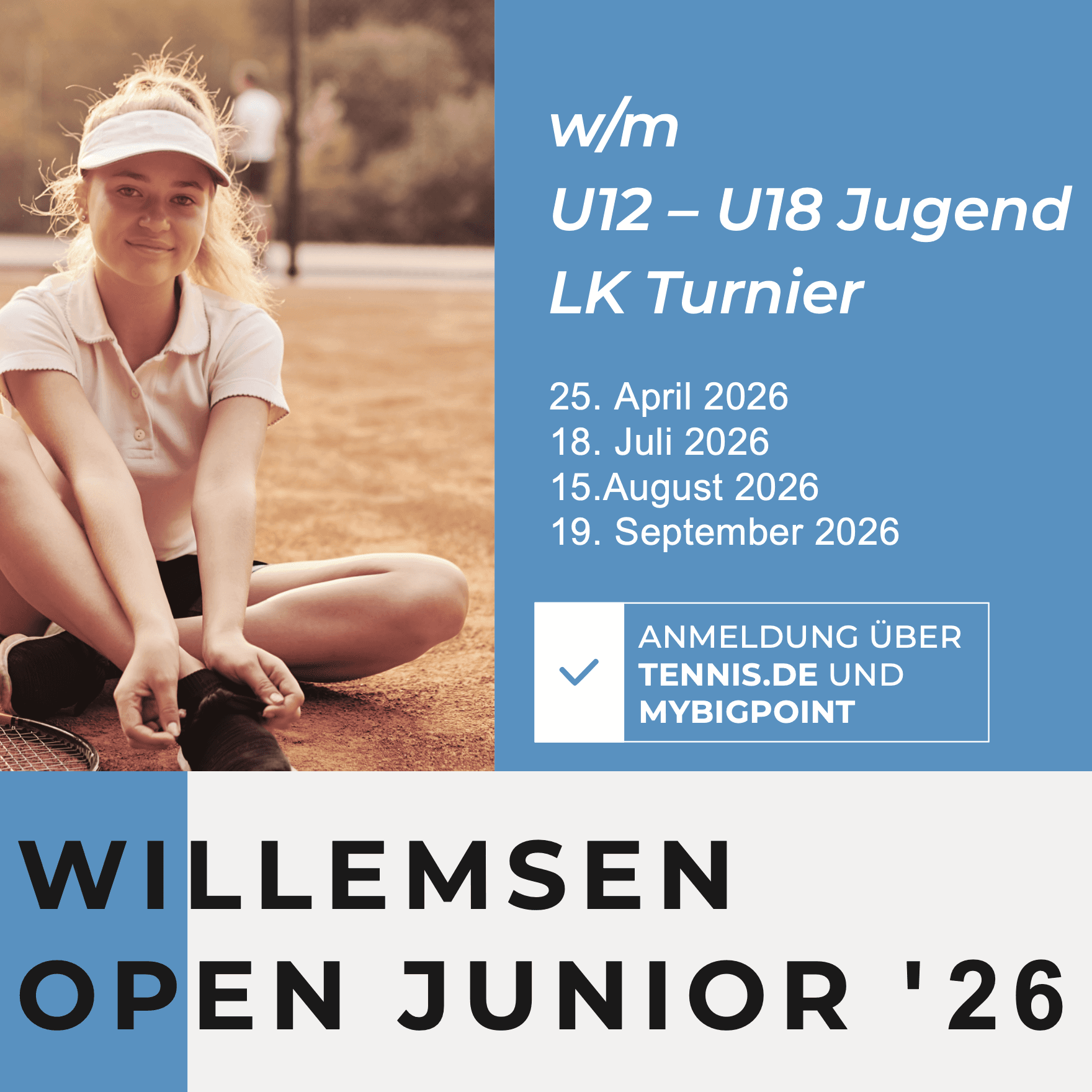 Jugend-LK-Turnier: Willemsen Open Junior 2026